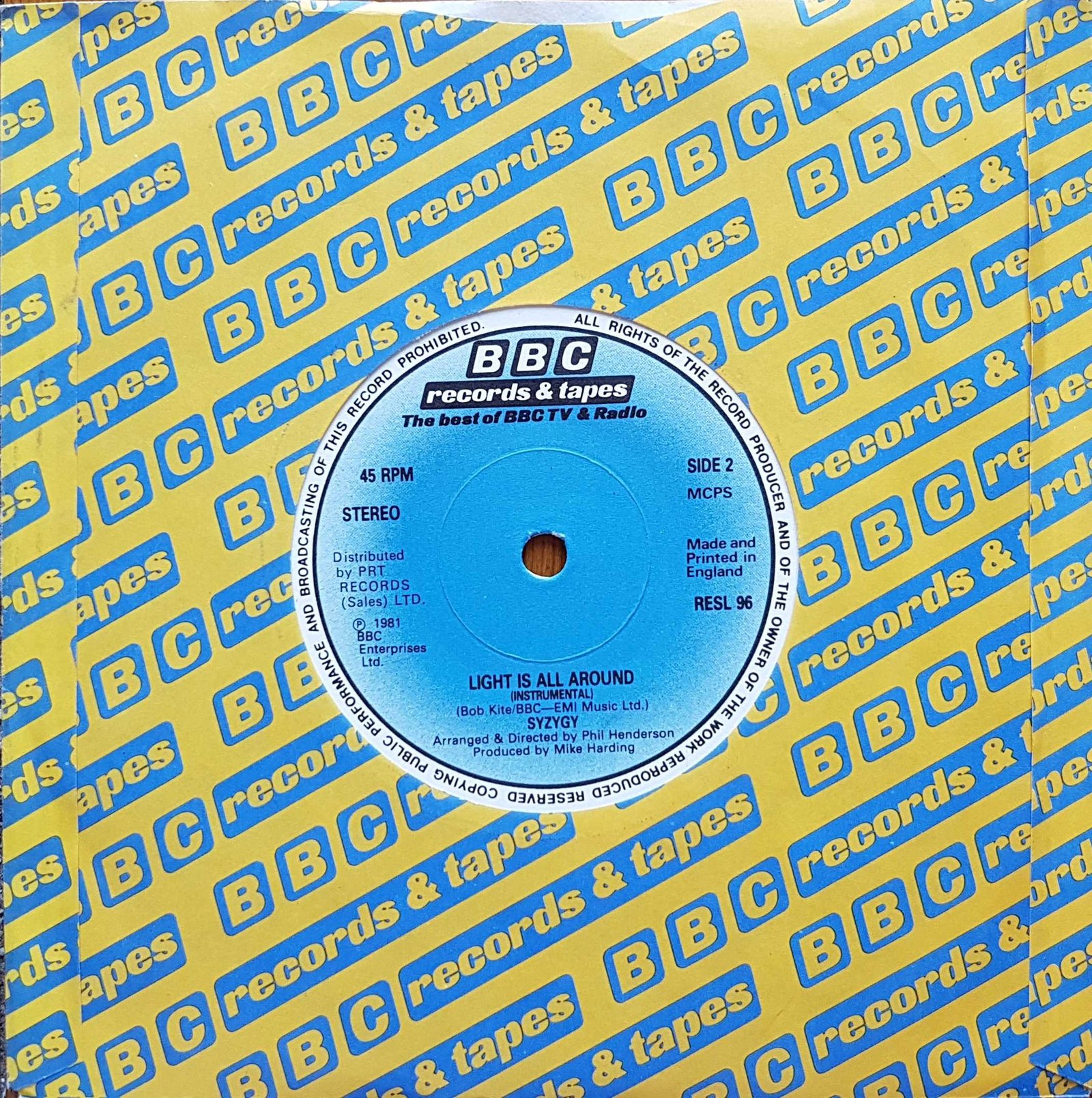 Back cover of RESL 96